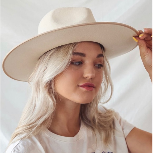 BILLIE-Ivory Ultra Structured Wool Rancher… - Picture 7 of 14